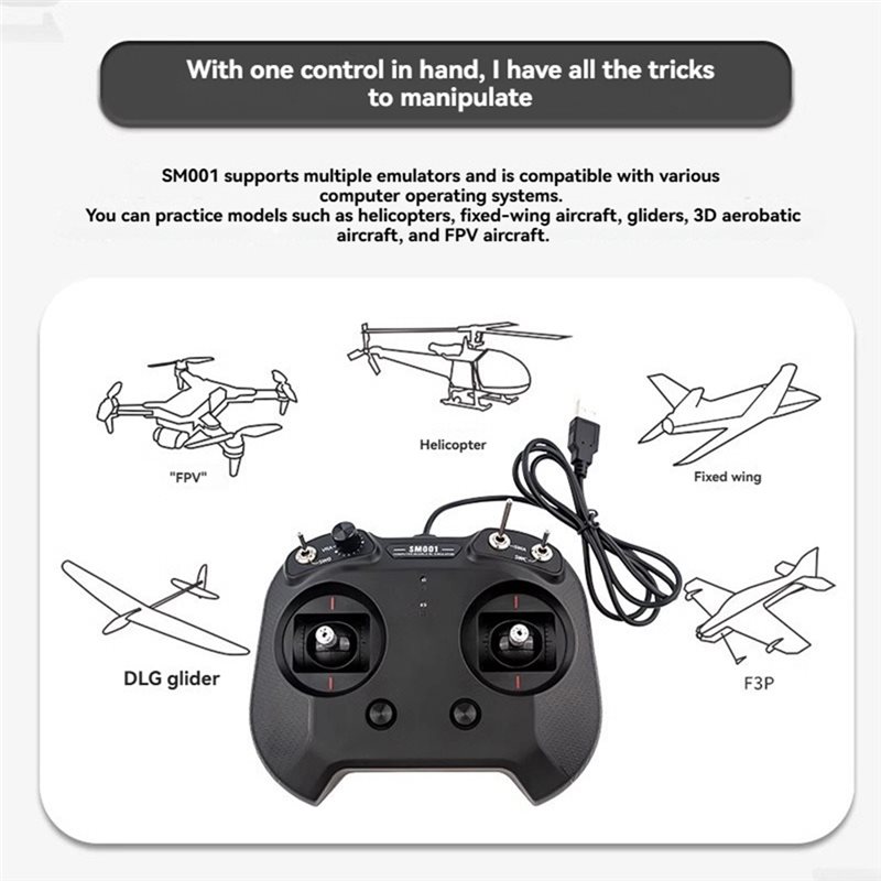 Drone Rc Simulator - B92B for FS-SM001 6CH FPV Drone