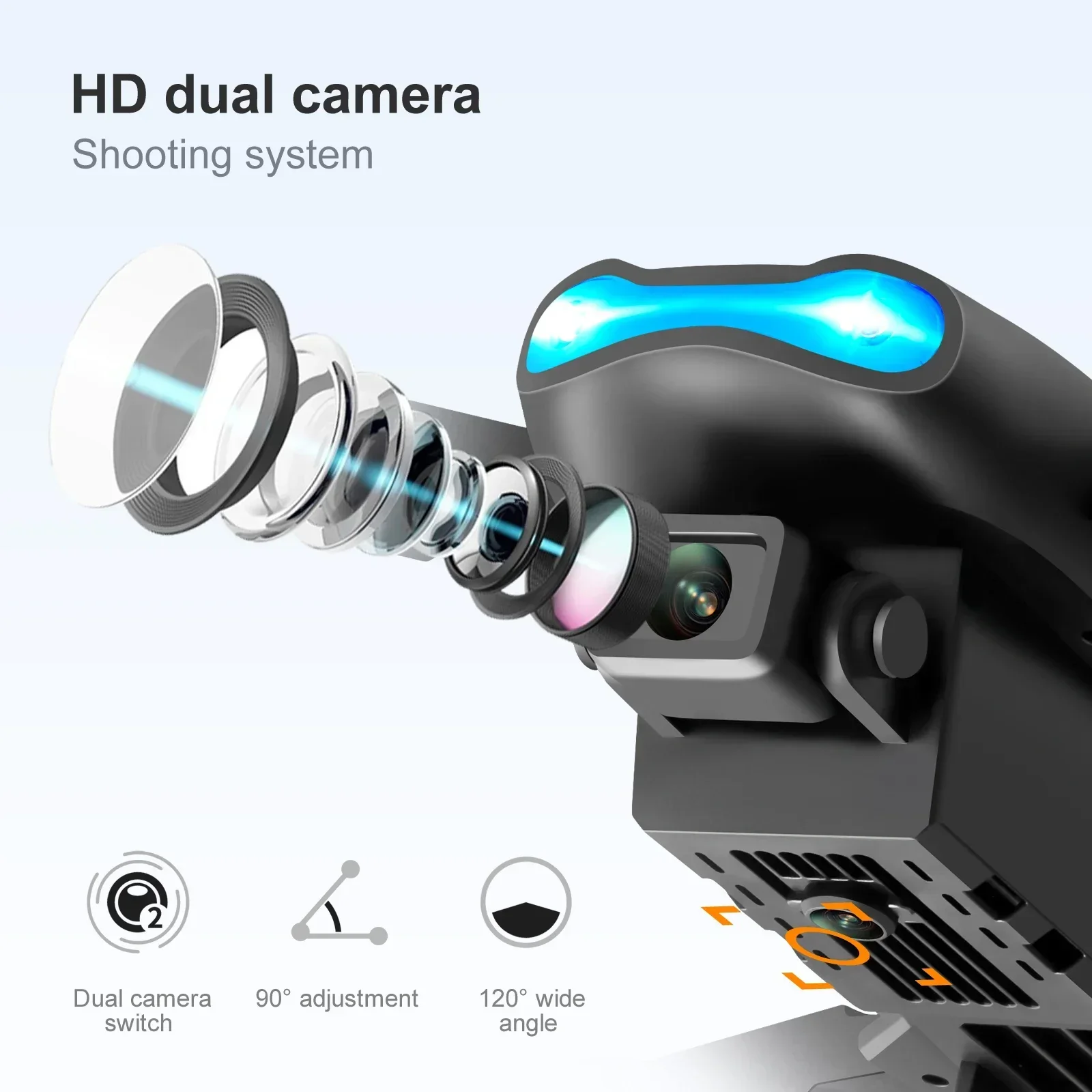 New E99 Pro HD 4K Drone Dual C - đánh giá và giá Drone Rc Team City