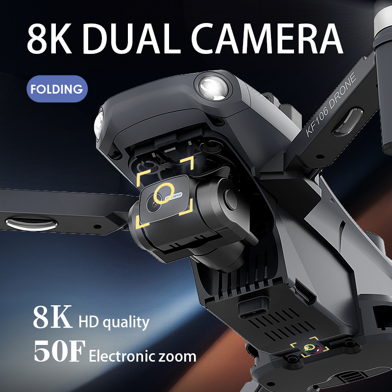 2022 NEW KF106 Max Drone 8K Pr - đánh giá và giá Drone Rc Team City