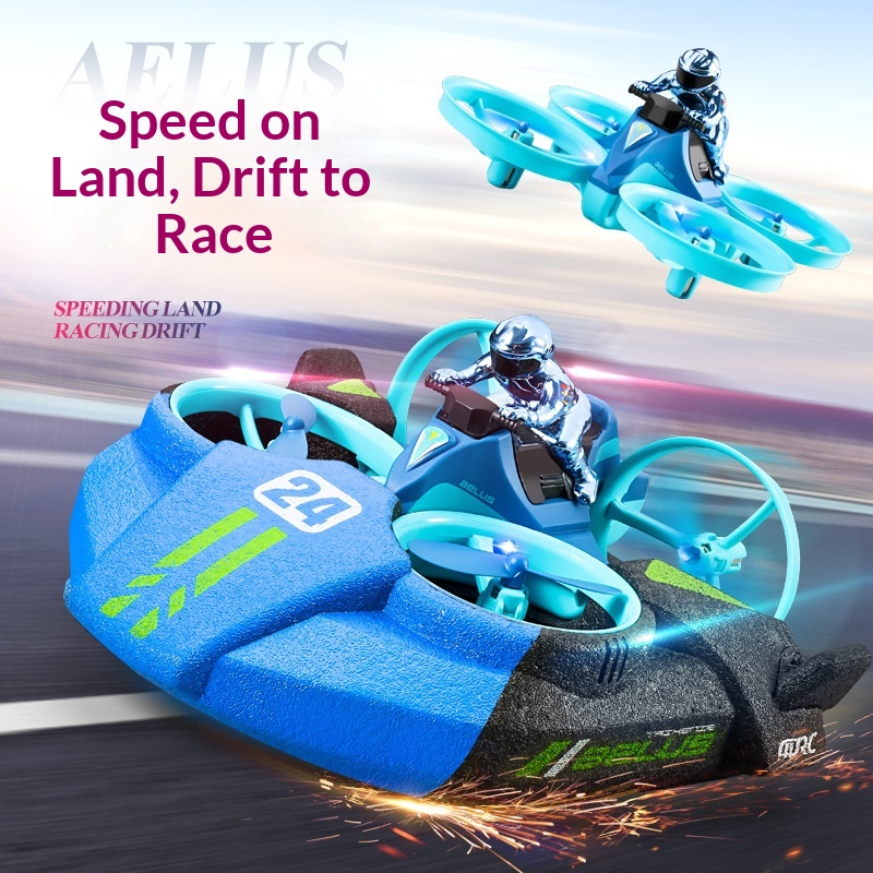 V24 3-in-1 RC Airplane Helicop - đánh giá và giá Rc Drone And Flying Car