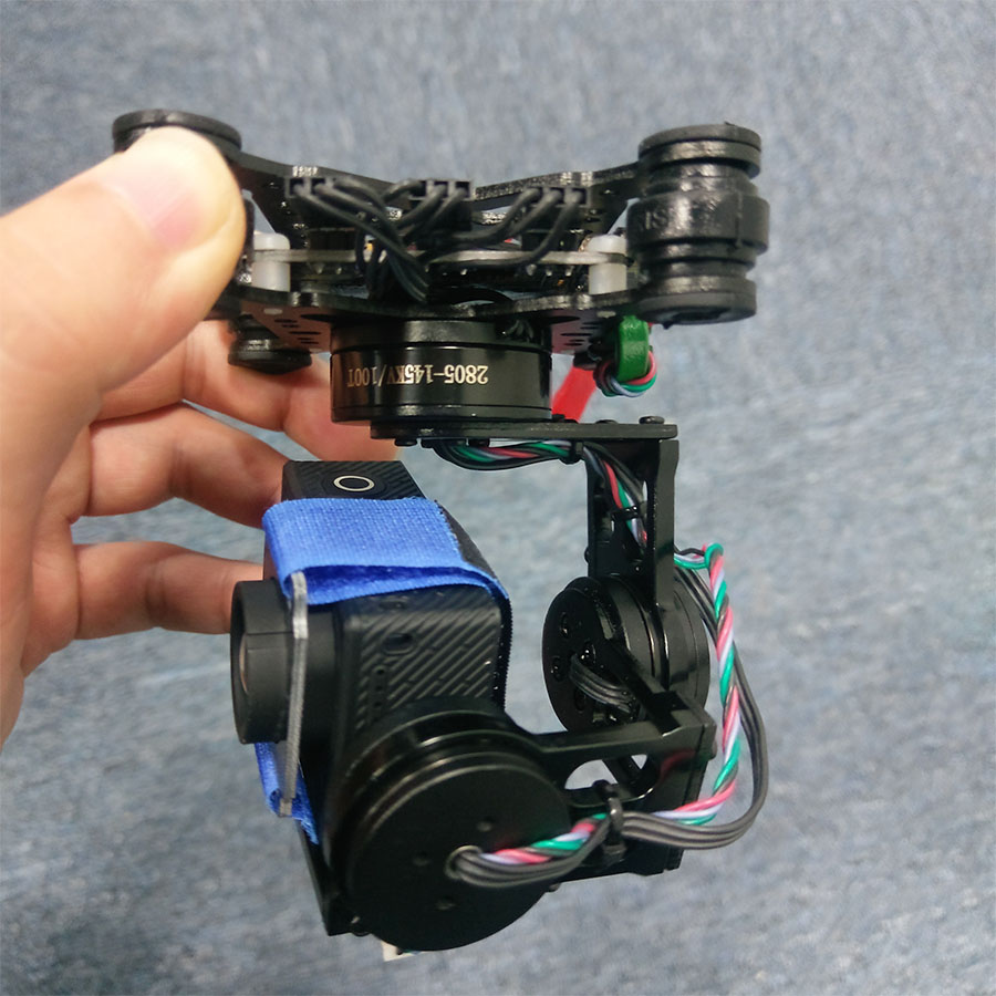 3 Trục Không Chổi Than Gimbal  - đánh giá và giá Heavy Lift Drone Frame