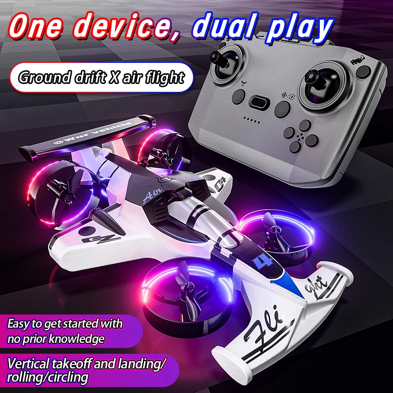 2 IN 1 Remote Control Quadcopt - đánh giá và giá Rc Drone And Flying Car
