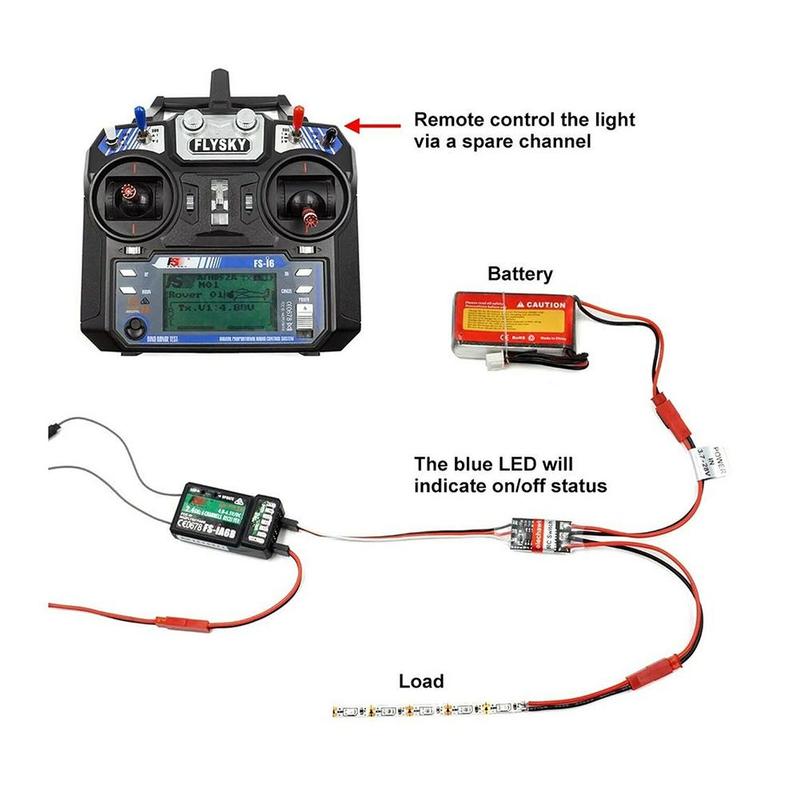 2-20A High Current Remote Cont - đánh giá và giá Drone Rc Signal