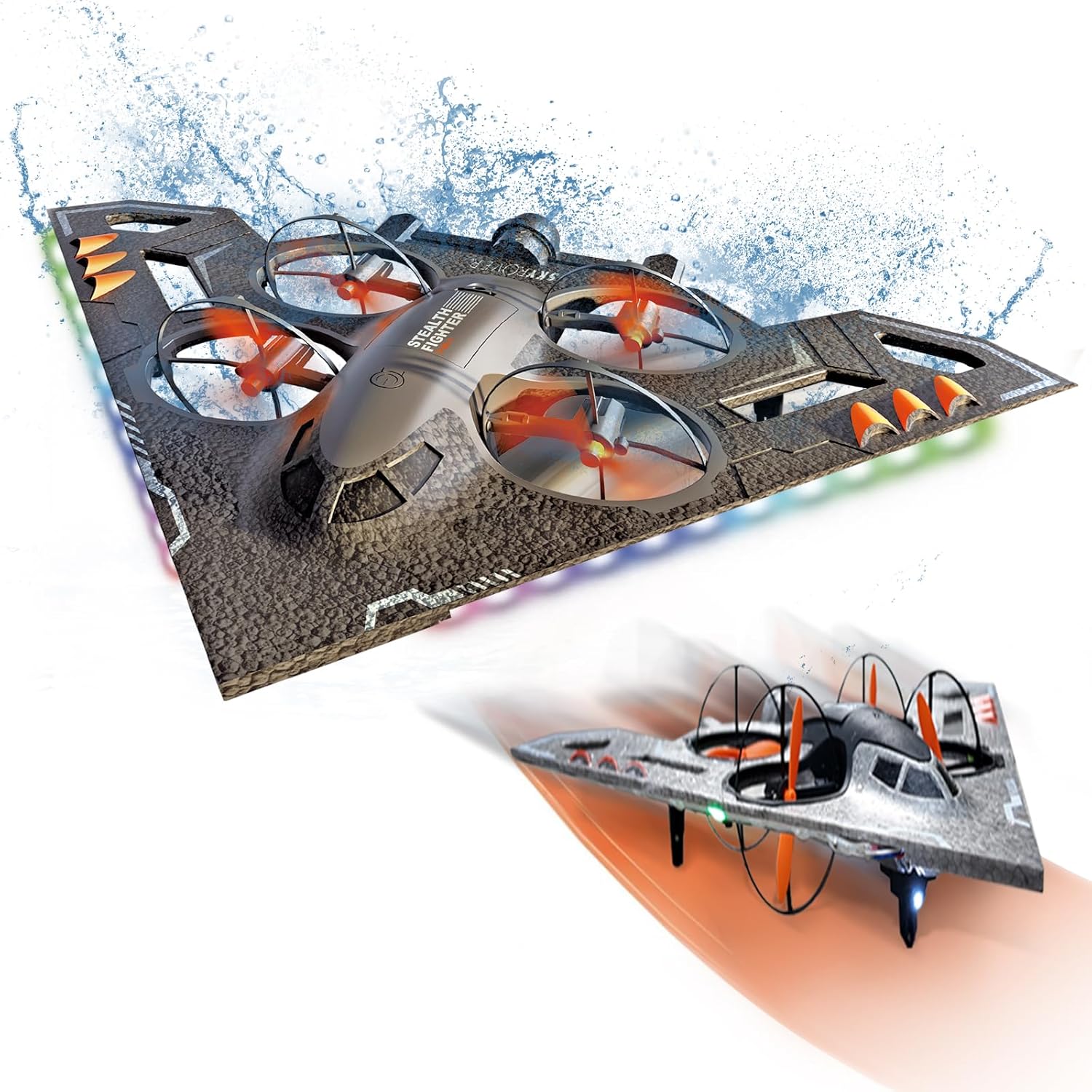 3-in-1 RC Jet Plane, Remote Co - đánh giá và giá Drone Rc Fighter Jet