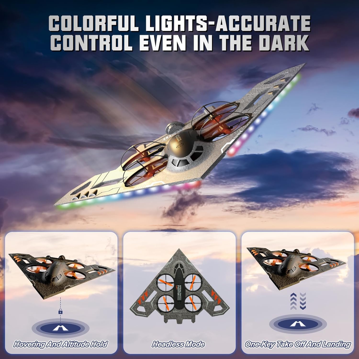3-in-1 RC Jet Plane, Remote Co - đánh giá và giá Drone Rc Fighter Jet