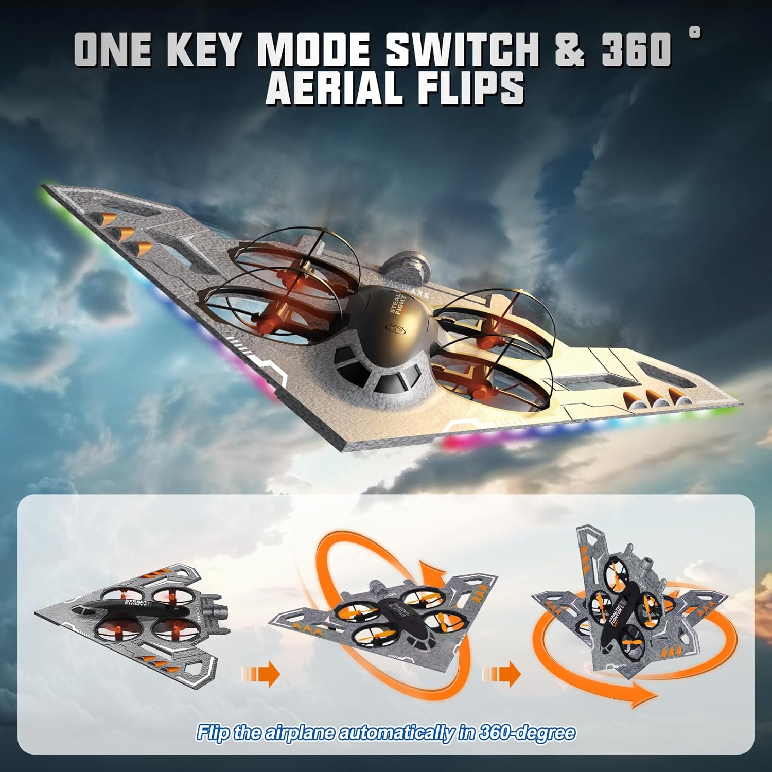 3-in-1 RC Jet Plane, Remote Co - đánh giá và giá Drone Rc Fighter Jet