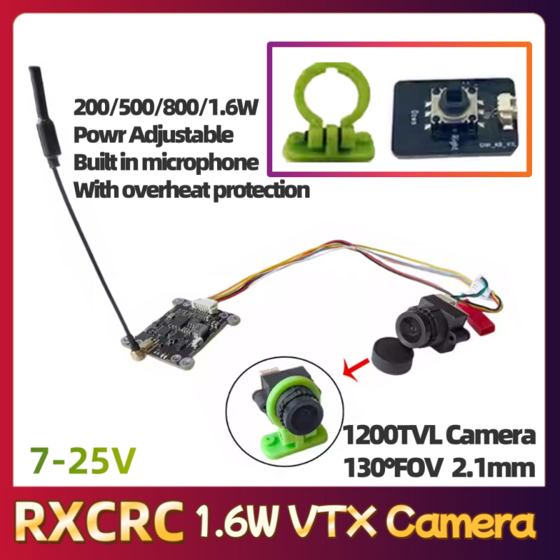 RXCRC 5.8G Module 48CH 1.6W VT - đánh giá và giá Rc Airplane Drone