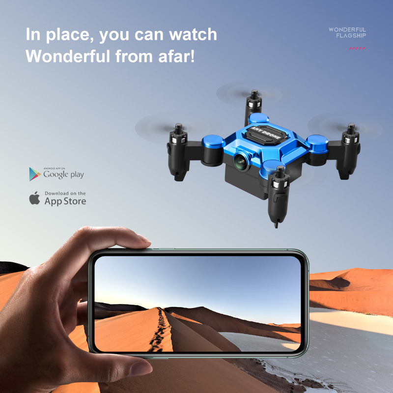 Mini folding storage drone hig - đánh giá và giá Drone Rc Team City