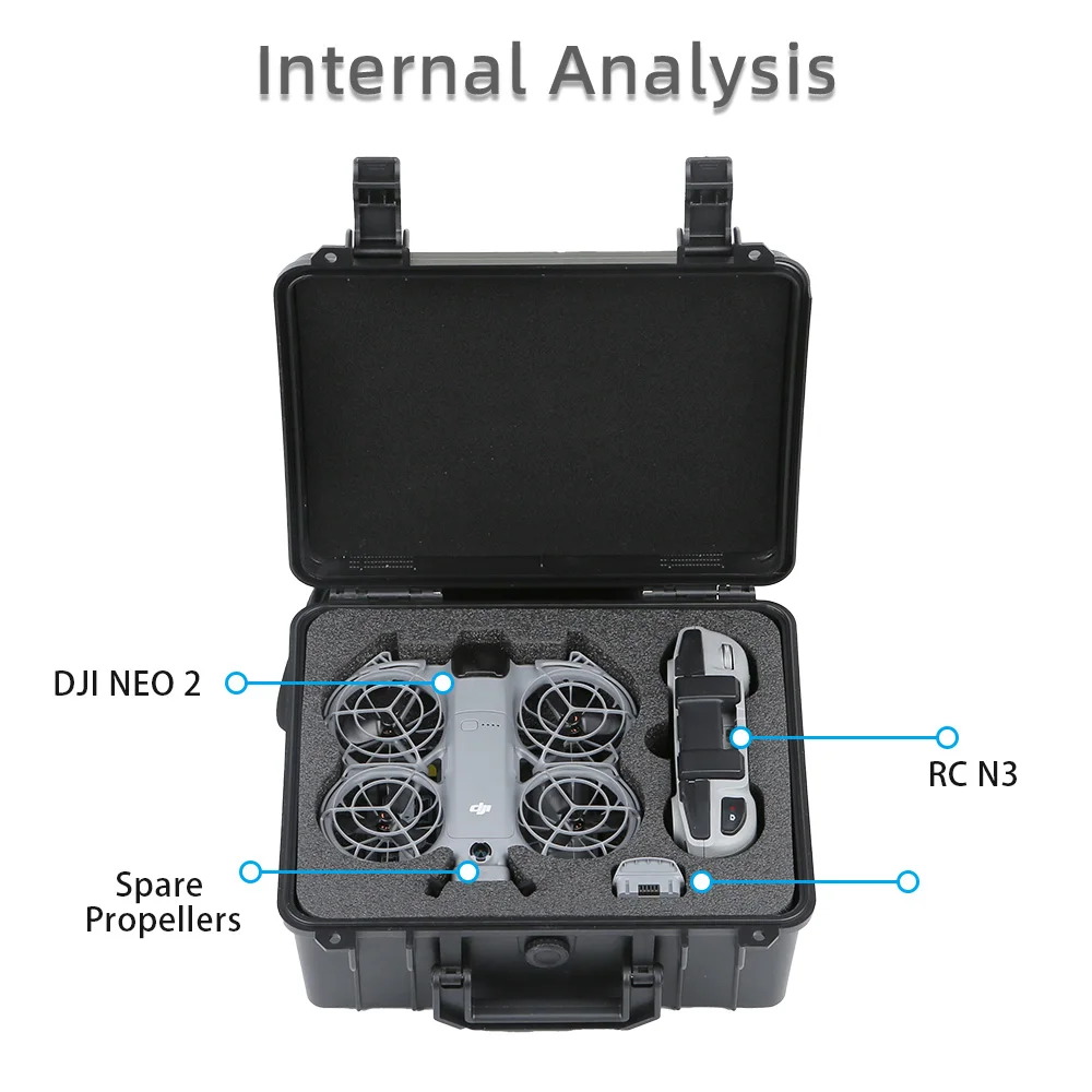 Portable Safety Box For DJI NE - đánh giá và giá Drone Dji Rc N3
