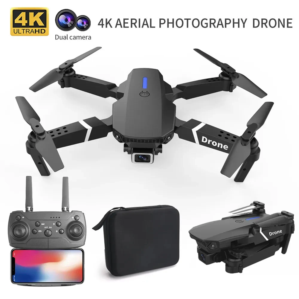 Professional Drone E88 4K Wide - đánh giá và giá Rc Drone E88