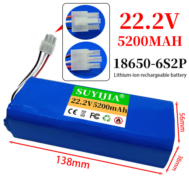 22.2V 18650 battery 5200mAh 6S - đánh giá và giá Drone Rc Game