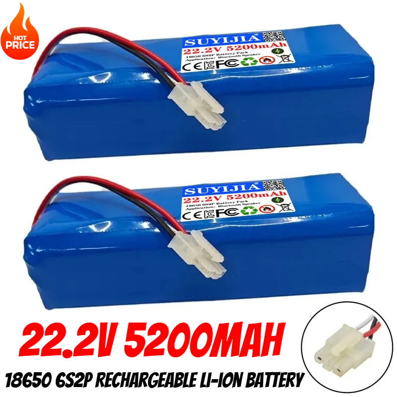 New 18650 Battery 22.2V 5200mA - đánh giá và giá Drone Rc Game