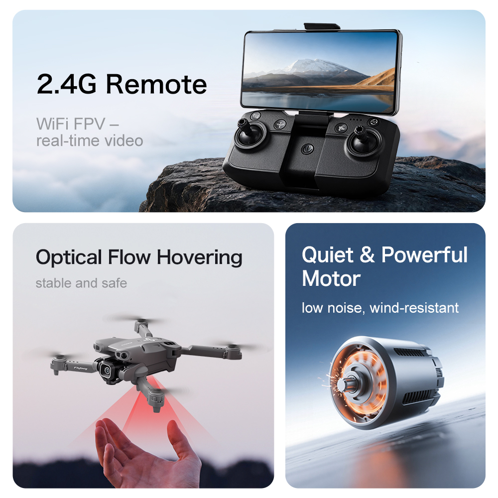 New GT50 Drone 8K HD Dual Came - đánh giá và giá Drone Top Rc
