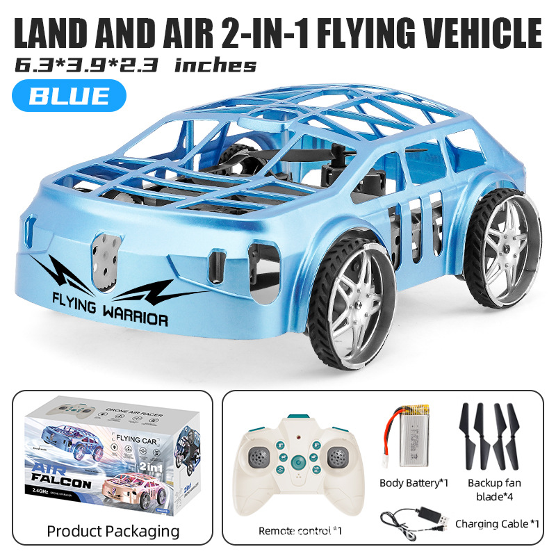 Flying Warrior Land Air 2 In 1 - đánh giá và giá Rc Drone And Flying Car