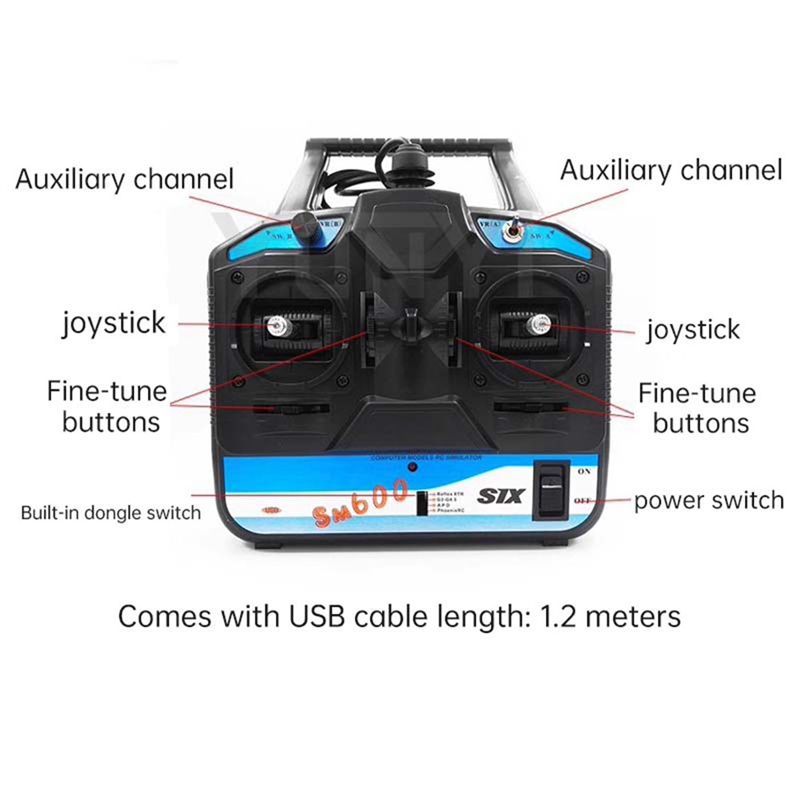 ABDE-FS-SM600 For G7 Liftoff F - đánh giá và giá Drone Rc Simulator